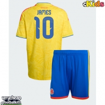 Colombia James Rodriguez #10 Replica Home Minikit World Cup 2026 Short Sleeve (+ pants)